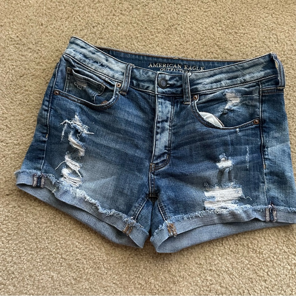 American Eagle Tomgirl Jean Shorts
